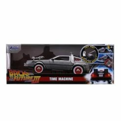 Wholesale 🤩 Official Back To The Future III 1:24 Scale Delorean Time Machine ⭐ 7 Official Back To The Future III 1:24 Scale Delorean Time Machine