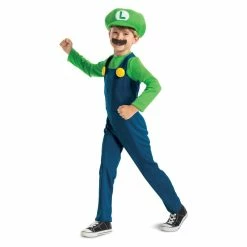 Official Nintendo Super Mario Luigi Children's Fancy Dress