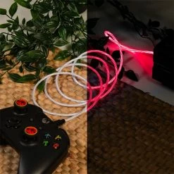 Gaming Accessories Official Jurassic Park LED Micro USB Cable & Thumb Grips (PS4 And Xbox One)
