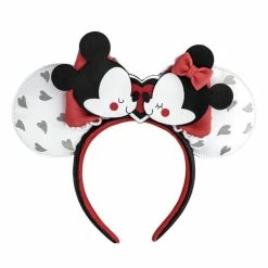 Mickey Mouse Loungefly Disney Mickey And Minnie Mouse Love Headband