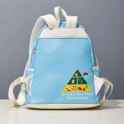 Hot Sale ✨ ELF Bags LoungeFly Ebuddy And Friends Mini Backpack ✨ 8 ELF Bags LoungeFly Ebuddy And Friends Mini Backpack