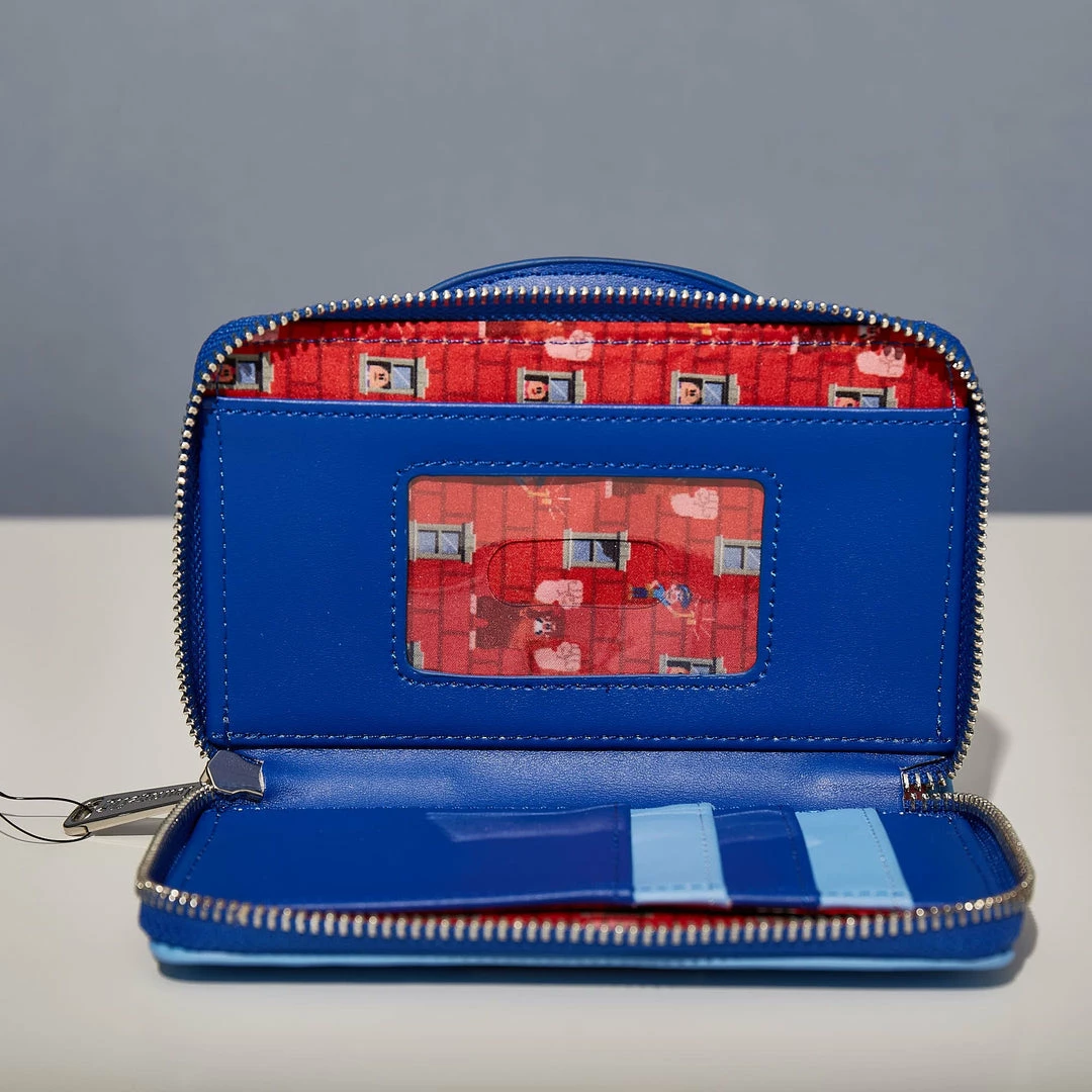 Discount β€οΈ LoungeFly Disney Wreck It Ralph Fix It Felix Zip Around Wallet π 4 LoungeFly Disney Wreck It Ralph Fix It Felix Zip Around Wallet