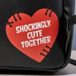 Horror Bags LoungeFly Universal Monsters Frankie And Bride Cosplay Mini Backpack