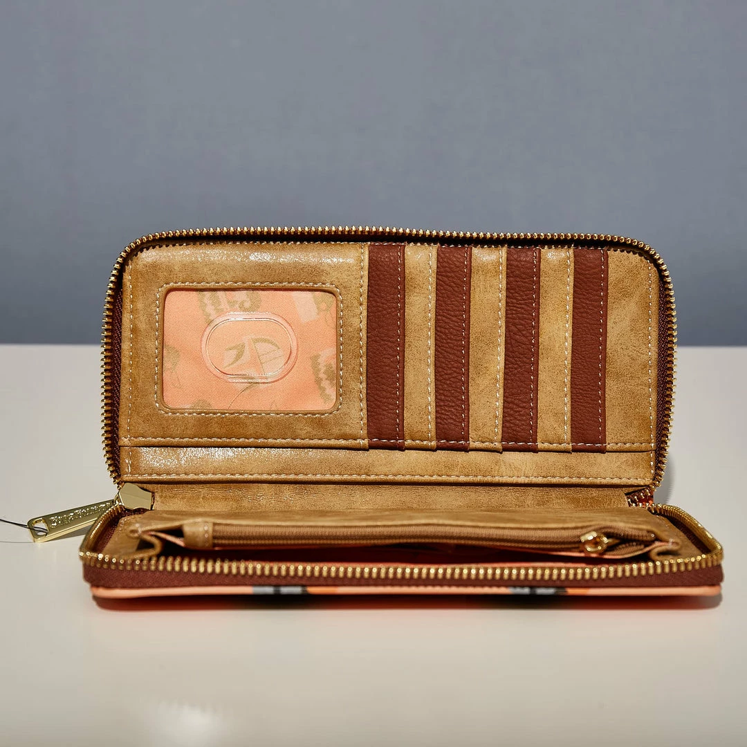 Outlet ✨ LoungeFly Star Wars Mandalorian Bantha Ride Aop Zip Around Wallet ✨ 4 LoungeFly Star Wars Mandalorian Bantha Ride Aop Zip Around Wallet