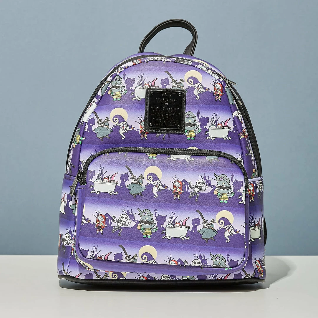 Best deal π― Nightmare Before Christmas LoungeFly Disney Nbc Halloween Line Mini Backpack Bags β 1 Nightmare Before Christmas LoungeFly Disney Nbc Halloween Line Mini Backpack Bags