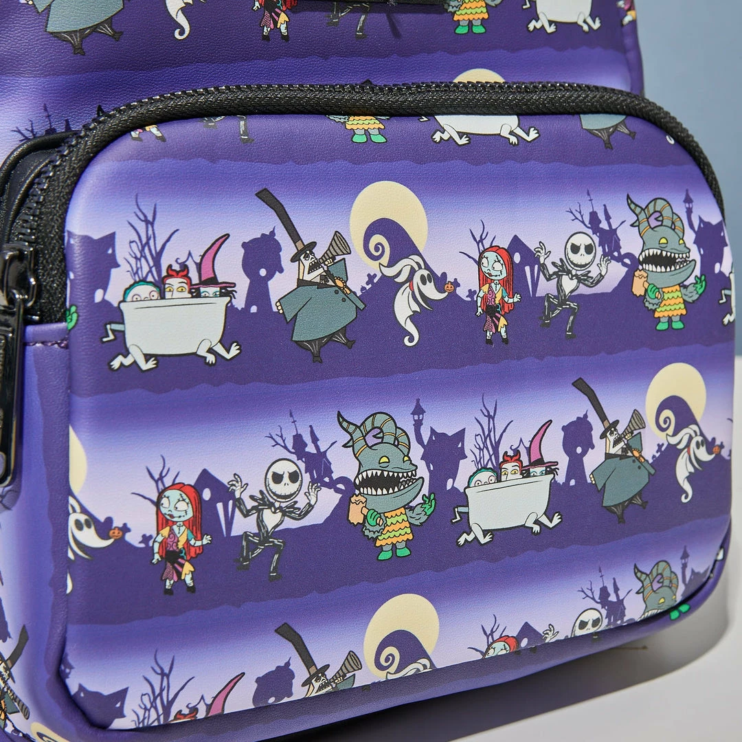 Best deal π― Nightmare Before Christmas LoungeFly Disney Nbc Halloween Line Mini Backpack Bags β 6 Nightmare Before Christmas LoungeFly Disney Nbc Halloween Line Mini Backpack Bags