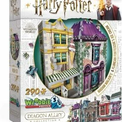 Official Harry Potter Diagon Alley Collection: Madam Malkins & Florean Fortescues Puzzle (290 Pieces)