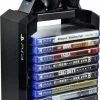 Official Sony PlayStation 4 PS4 Games Storage Tower + Dual Charger