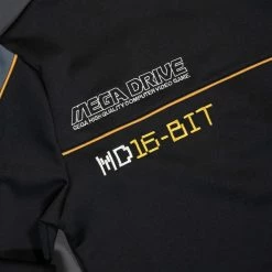 Apparel Official Mega Drive 'MD16-Bit' Black Hoodies (Unisex)