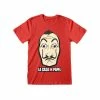 Money Heist T-Shirts Mask & Logo Apparel