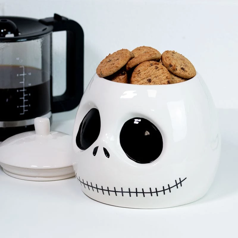 Best deal βοΈ Nightmare Before Xmas Official Nightmare Before π Christmas Skeleton Jack Head Shaped Cookie Jar Home & Office β¨ 1 Nightmare Before Xmas Official Nightmare Before Christmas Skeleton Jack Head Shaped Cookie Jar Home & Office