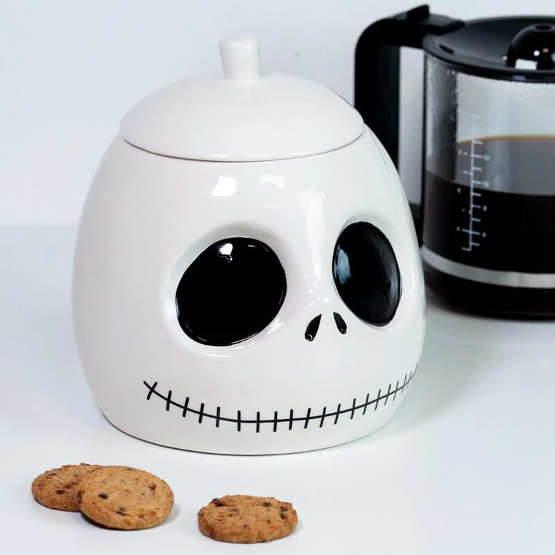 Best deal βοΈ Nightmare Before Xmas Official Nightmare Before π Christmas Skeleton Jack Head Shaped Cookie Jar Home & Office β¨ 2 Nightmare Before Xmas Official Nightmare Before Christmas Skeleton Jack Head Shaped Cookie Jar Home & Office