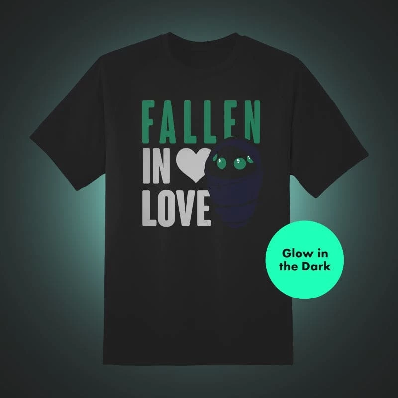 Best reviews of 🥰 Official Destiny Fallen Baby ‘Fallen In Love’ Glow In The Dark Black T-Shirts Apparel ✔️ 2 Official Destiny Fallen Baby ‘Fallen In Love’ Glow In The Dark Black T-Shirts Apparel