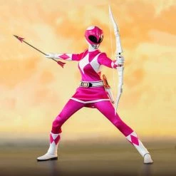 Official ThreeZero Mighty Morphin Power Rangers 1:6 Scale Pink Power Ranger Figure