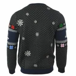Cheapest π PlayStation Christmas Jumper Official PlayStation Symbols Black Christmas Jumper / Ugly Sweater π 9 PlayStation Christmas Jumper Official PlayStation Symbols Black Christmas Jumper / Ugly Sweater