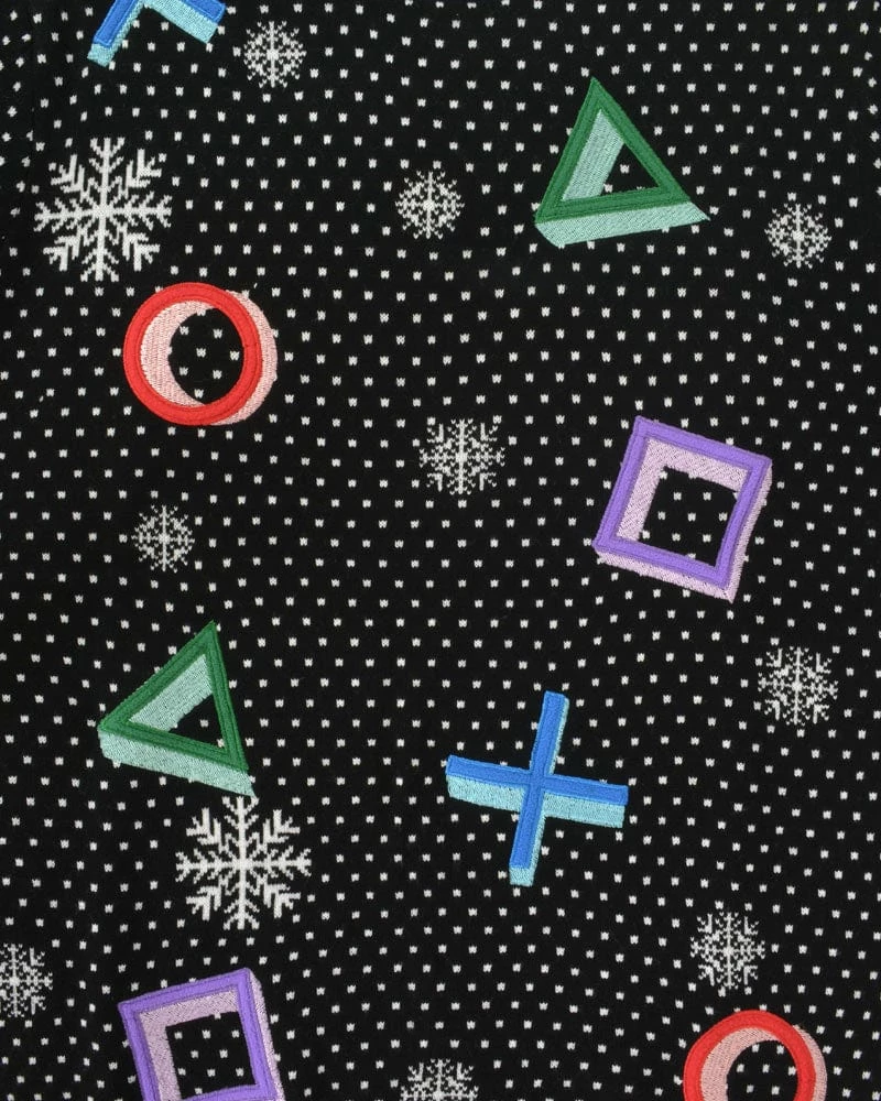Cheapest π PlayStation Christmas Jumper Official PlayStation Symbols Black Christmas Jumper / Ugly Sweater π 5 PlayStation Christmas Jumper Official PlayStation Symbols Black Christmas Jumper / Ugly Sweater