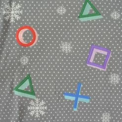 PlayStation Christmas Jumper PlayStation Symbols Grey Sweater