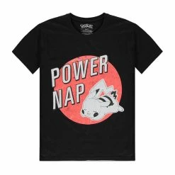 Official Pokemon Pikachu 'Power Nap' Unisex T-Shirts Apparel
