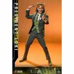 Best Pirce 🎁 Official Hot Toys Marvel Loki President Loki 1:6 Scale Figure ❤️ 29 Official Hot Toys Marvel Loki President Loki 1:6 Scale Figure