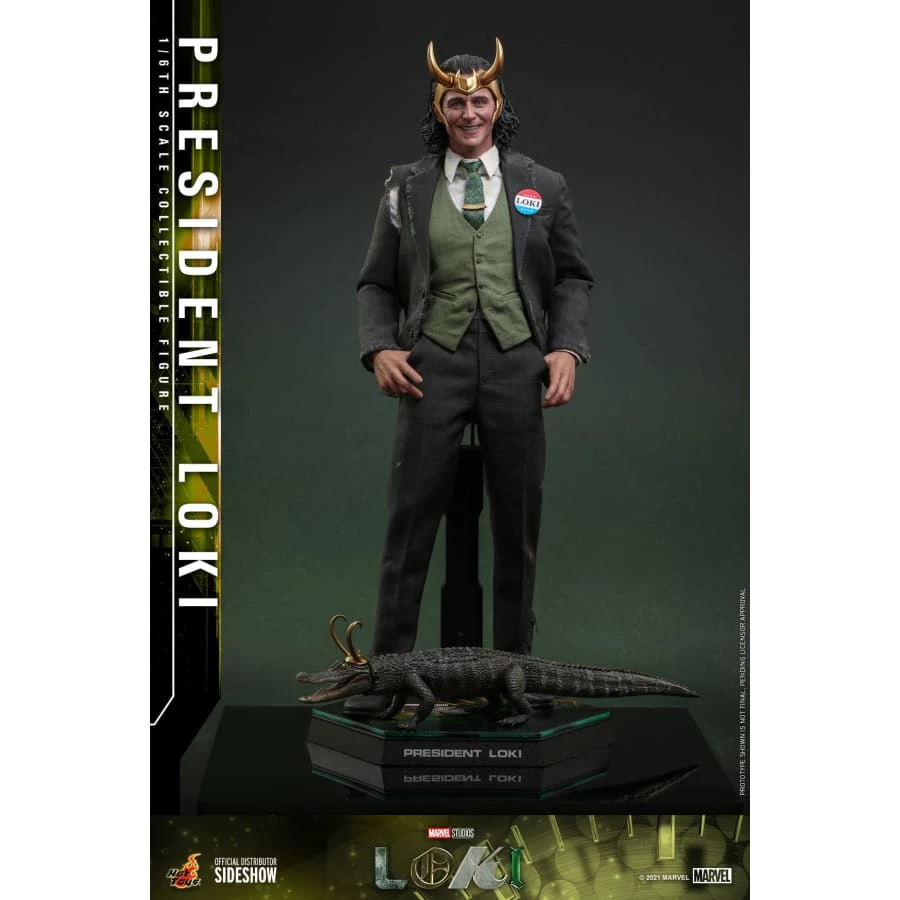 Best Pirce 🎁 Official Hot Toys Marvel Loki President Loki 1:6 Scale Figure ❤️ 6 Official Hot Toys Marvel Loki President Loki 1:6 Scale Figure