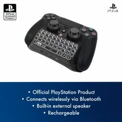 Gaming Accessories Official Sony PlayStation 4 PS4 Keyboard / Chatpad