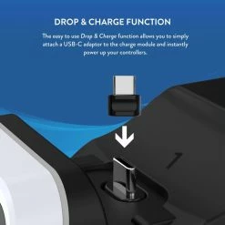 Gaming Accessories Numskull PlayStation 5 / PS5 Fast Charge Twin Charging Dock