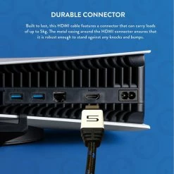 Gaming Accessories PS5 4K Ultra HD HDMI Cable (2m/7ft)