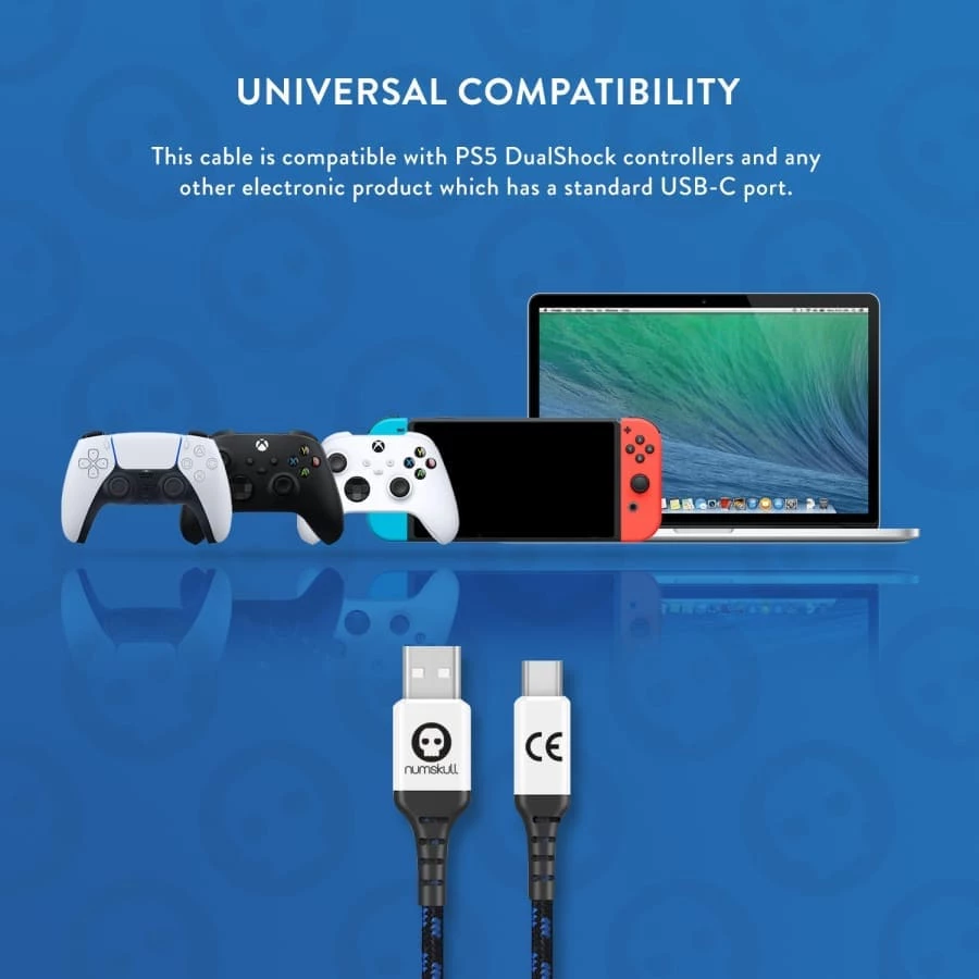 Best Pirce π₯° Numskull PlayStation 5 / PS5 Play And Charge USB C Charging Cable π― 4 Numskull PlayStation 5 / PS5 Play And Charge USB C Charging Cable