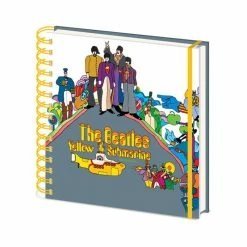 Beatles, The Home & Office Official The Beatles Yellow Submarine Square Notebook