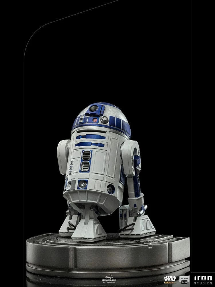 Promo ⌛ The Mandalorian Official Iron Studios R2-D2 1:10 Art Scale Statue ⭐ 7 The Mandalorian Official Iron Studios R2-D2 1:10 Art Scale Statue