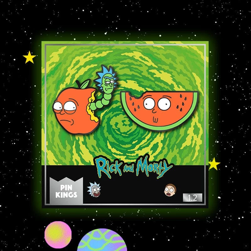 Cheap π― Pin Kings Rick And Morty Enamel Pin Badge Set 1.2 β Apple Morty & Watermelon Morty π€© 1 Pin Kings Rick And Morty Enamel Pin Badge Set 1.2 β Apple Morty & Watermelon Morty