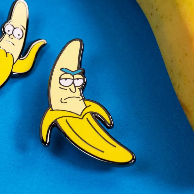 Flash Sale ⭐ Accessories Pin Kings Rick And Morty Enamel Pin Badge Set 1.3 – Banana Rick & Morty ⌛ 2 Accessories Pin Kings Rick And Morty Enamel Pin Badge Set 1.3 – Banana Rick & Morty