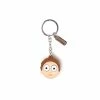 Official Rick And Morty 3D Morty Face Keychain Keyrings