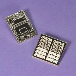 Accessories Pin Kings SEGA Mega Drive Enamel Pin Badge Set 1.2 – Retro