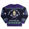 Masters Of The Universe Official Skeletor Christmas Jumper / Ugly Sweater