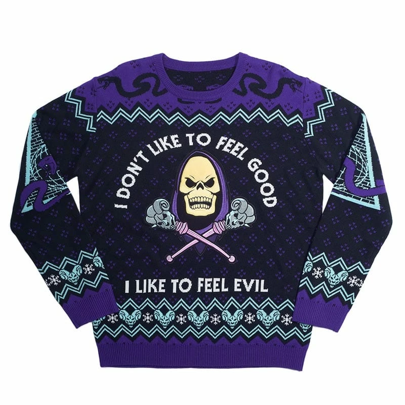 Best Sale π₯° Masters Of The Universe Official Skeletor Christmas Jumper / Ugly Sweater β 1 Masters Of The Universe Official Skeletor Christmas Jumper / Ugly Sweater