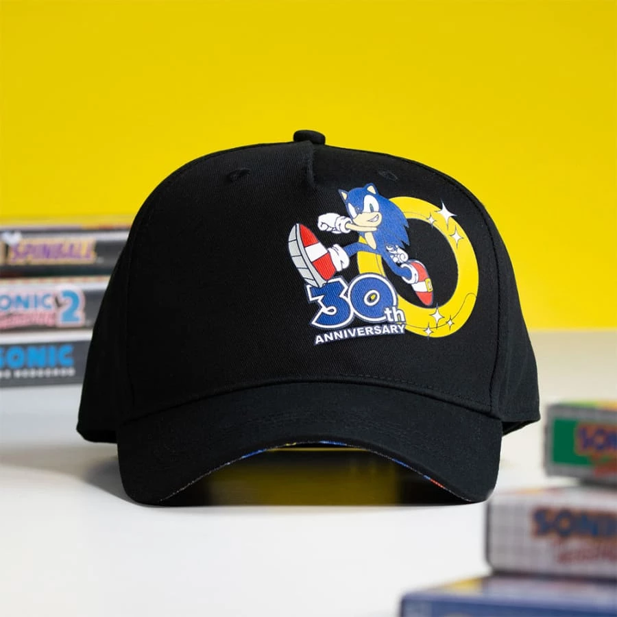 Best Sale π Official Sonic The Hedgehog 30th Anniversary Snapback π 2 Official Sonic The Hedgehog 30th Anniversary Snapback