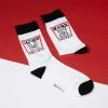 Apparel Official Modern Sonic The Hedgehog Japanese Style White And Black Socks (One Size)