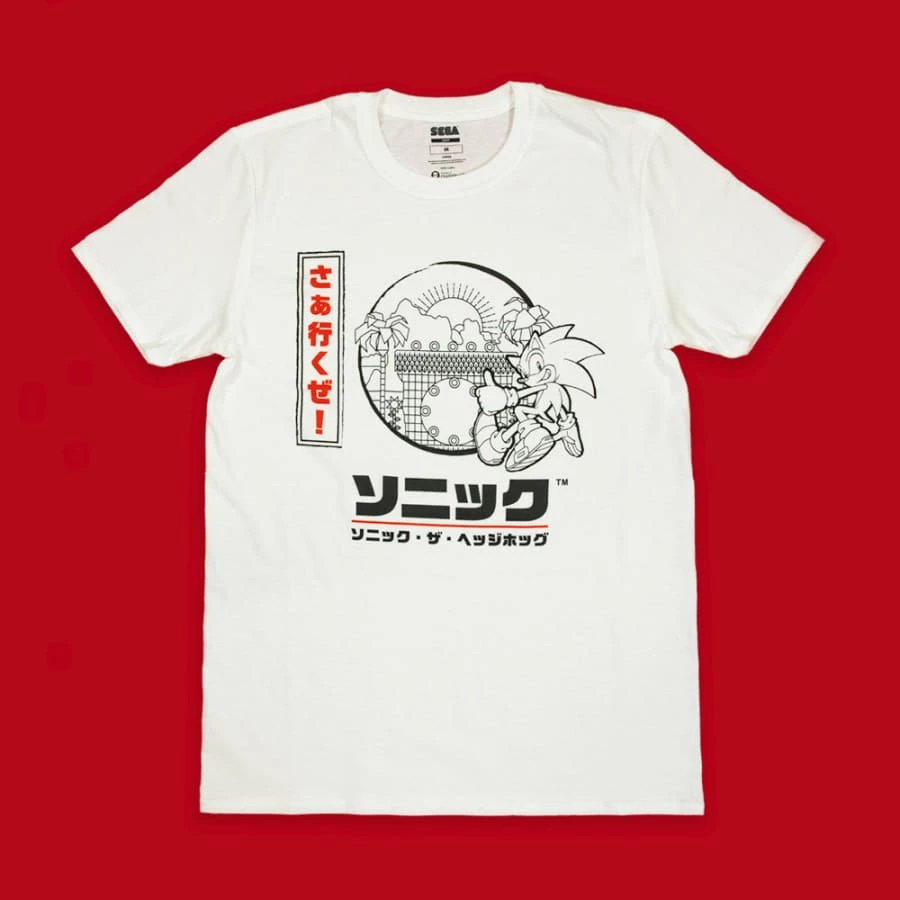 Deals β¨ Official Modern Sonic The Hedgehog Japanese Style White T-Shirts (Unisex) π 1 Official Modern Sonic The Hedgehog Japanese Style White T-Shirts (Unisex)