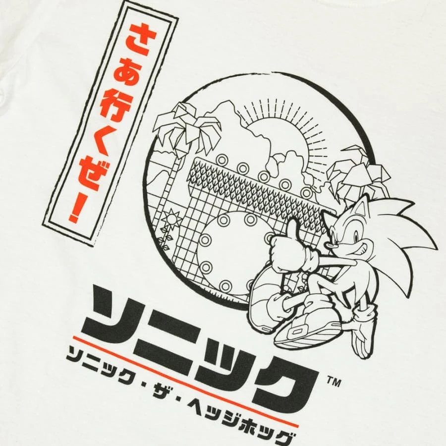 Deals β¨ Official Modern Sonic The Hedgehog Japanese Style White T-Shirts (Unisex) π 2 Official Modern Sonic The Hedgehog Japanese Style White T-Shirts (Unisex)