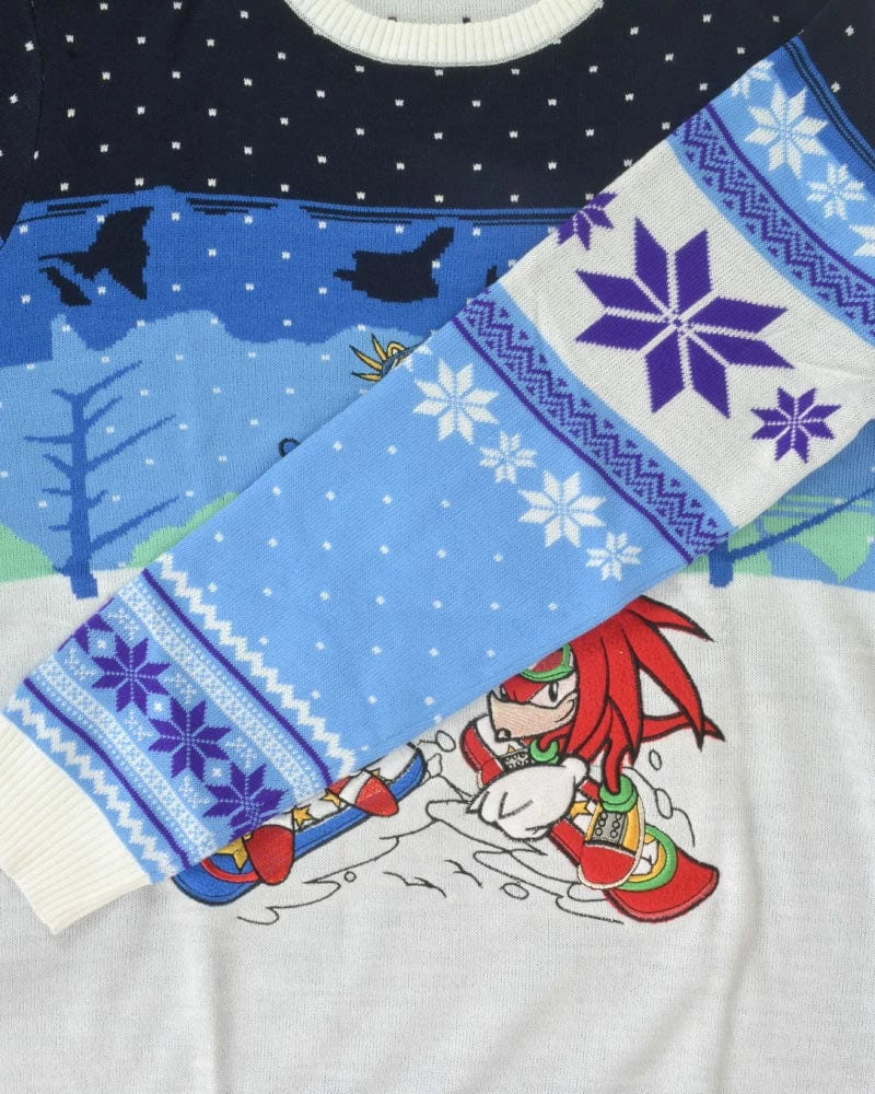 Discount β€οΈ Sonic The Hedgehog π Christmas Jumper Official Sonic The Hedgehog Skiing Christmas Jumper / Ugly Sweater π€© 3 Sonic The Hedgehog Christmas Jumper Official Sonic The Hedgehog Skiing Christmas Jumper / Ugly Sweater