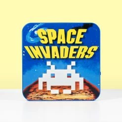 Discount ✨ Official Space Invaders 3D Desk Lamp / Wall Light Homeware ⭐ 8 Official Space Invaders 3D Desk Lamp / Wall Light Homeware