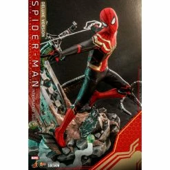 Official Hot Toys Marvel 1:6 Spider-Man No Way Home Integrated Suit Deluxe Version Avengers