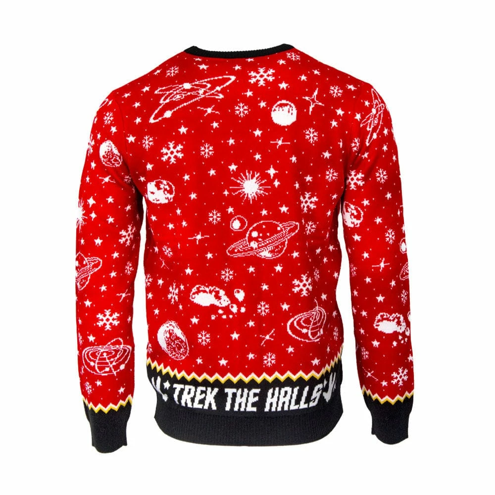 Best reviews of π Star Trek β Christmas Jumper Official Star Trek βBeam Me Up, Santa!β β Christmas Jumper / Ugly Sweater π€© 4 Star Trek Christmas Jumper Official Star Trek βBeam Me Up, Santa!β Christmas Jumper / Ugly Sweater