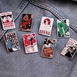 Top 10 ❤️ Pin Kings Star Trek Enamel Pin Badge Set 1.2 – The Devil In The Dark & Space Seed ⭐ 7 Pin Kings Star Trek Enamel Pin Badge Set 1.2 – The Devil In The Dark & Space Seed