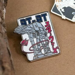 Pin Kings Star Wars Enamel Pin Badge Set 2.1 – X-Wing & AT-AT Accessories