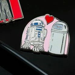Pin Kings Star Wars Enamel Pin Badge Set 3.1 – R2D2 & Darth Vader Accessories