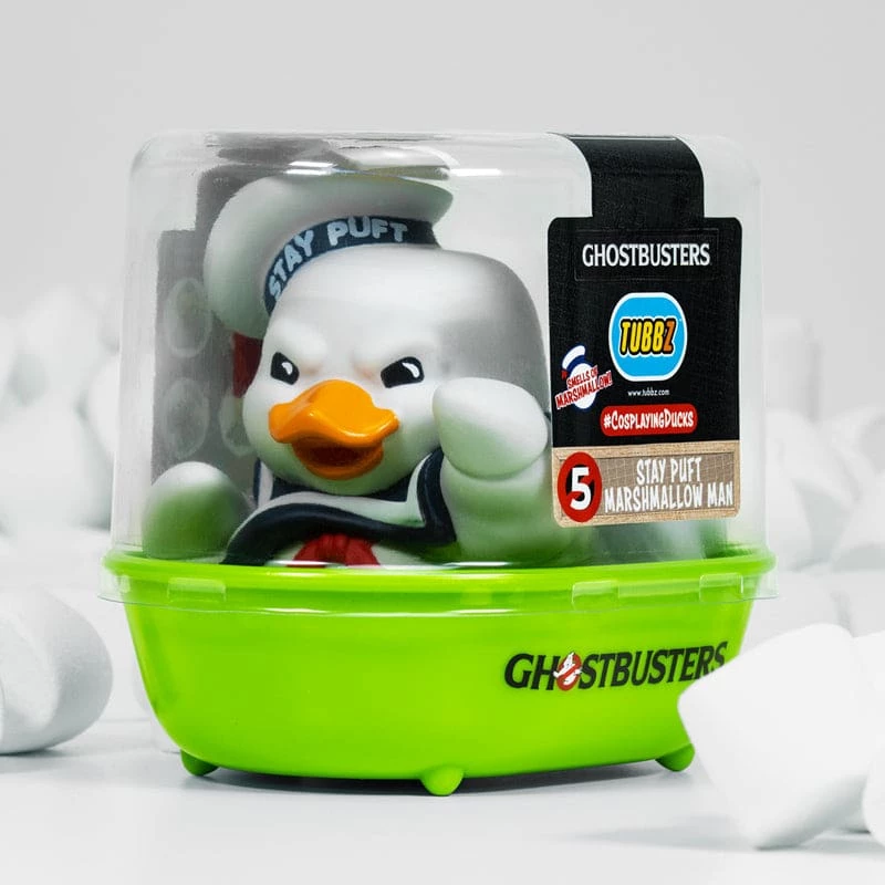 Coupon 𧨠Ghostbusters Stay Puft TUBBZ Cosplaying Duck Collectible β Marshmallow Scented 𧨠3 Ghostbusters Stay Puft TUBBZ Cosplaying Duck Collectible β Marshmallow Scented