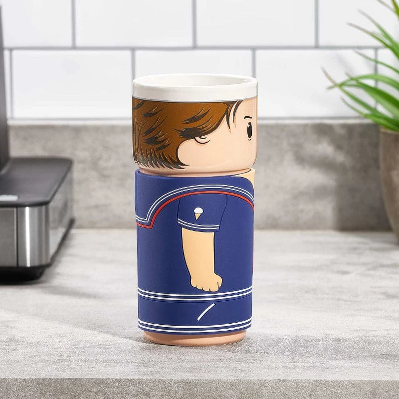 New ✔️ Official Stranger Things Steve Harrington (Scoops Outfit) CosCup 🤩 5 Official Stranger Things Steve Harrington (Scoops Outfit) CosCup