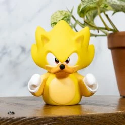 New ⭐ Sonic The Hedgehog Super Sonic TUBBZ Cosplaying Duck Collectible ❤️ 9 Sonic The Hedgehog Super Sonic TUBBZ Cosplaying Duck Collectible